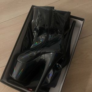 Black boots perfect for Halloween